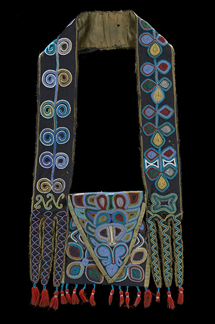 Muscogee (Creek)绑带袋